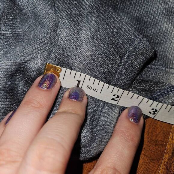 Colsie Black and White Tie-Dye Lounge Shorts Womens Size Small - Picture 6 of 6